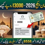8558 Ramzan Package 2026 – Eligibility Check, Online Registration & Complete Guide