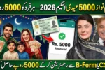 Maryam Nawaz 5000 Eidi Scheme 2026 – Registration Guide, Eligibility & How Punjab Residents Can Receive Rs. 5,000
