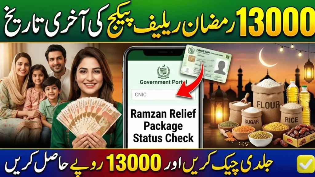 Prime Minister Ramzan Relief Package 2026